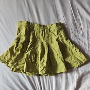 Pleated Mini Skort